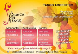 Fabrica viikkoaikataulu